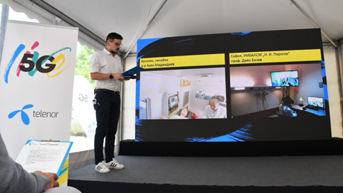 Лекари от „Пирогов” преглеждат с 5G връзка