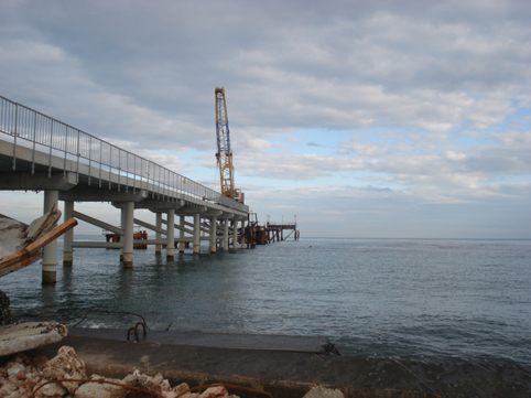 Морската естакада на нос Шабла е на финалната права