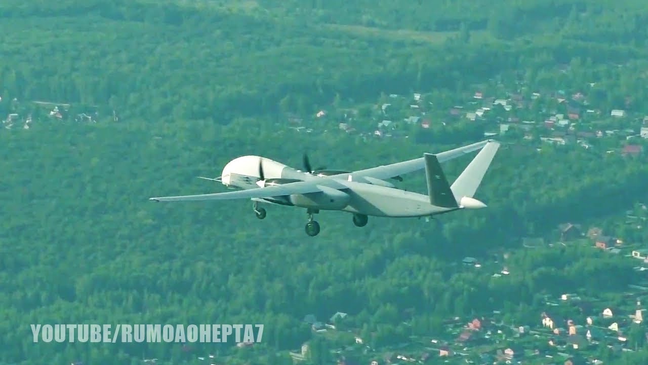 Русия показа най-новия си разузнавателен дрон (ВИДЕО)