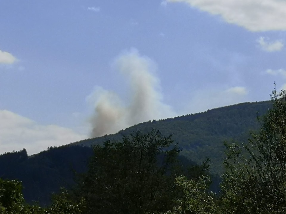 Прокуратурата в Своге привлече обвиняем за пожара в гората над село Реброво