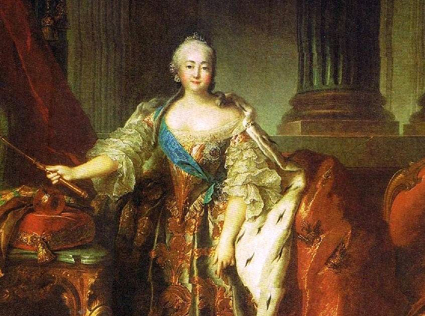 Императрица Елисавета Петровна издига над 20 дворци