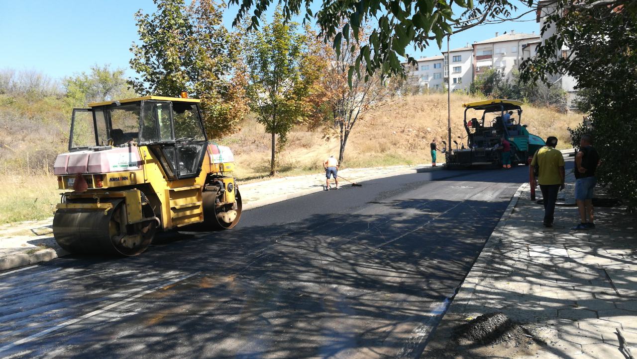 Започва поетапно асфалтиране на улиците  „Вардар“, „Дойран и „Шар Планина  в Благоевград