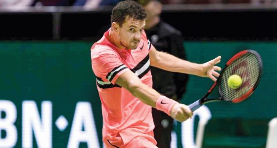 Григор Димитров преодоля първия кръг на турнира от сериите ATP 500 във Виена