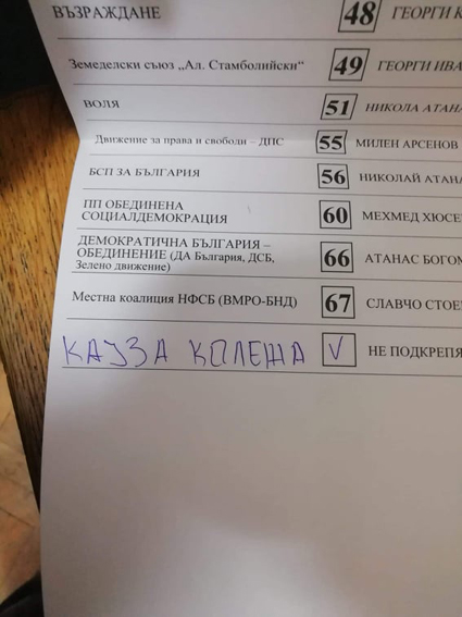 Половин милион бюлетини - на боклука
