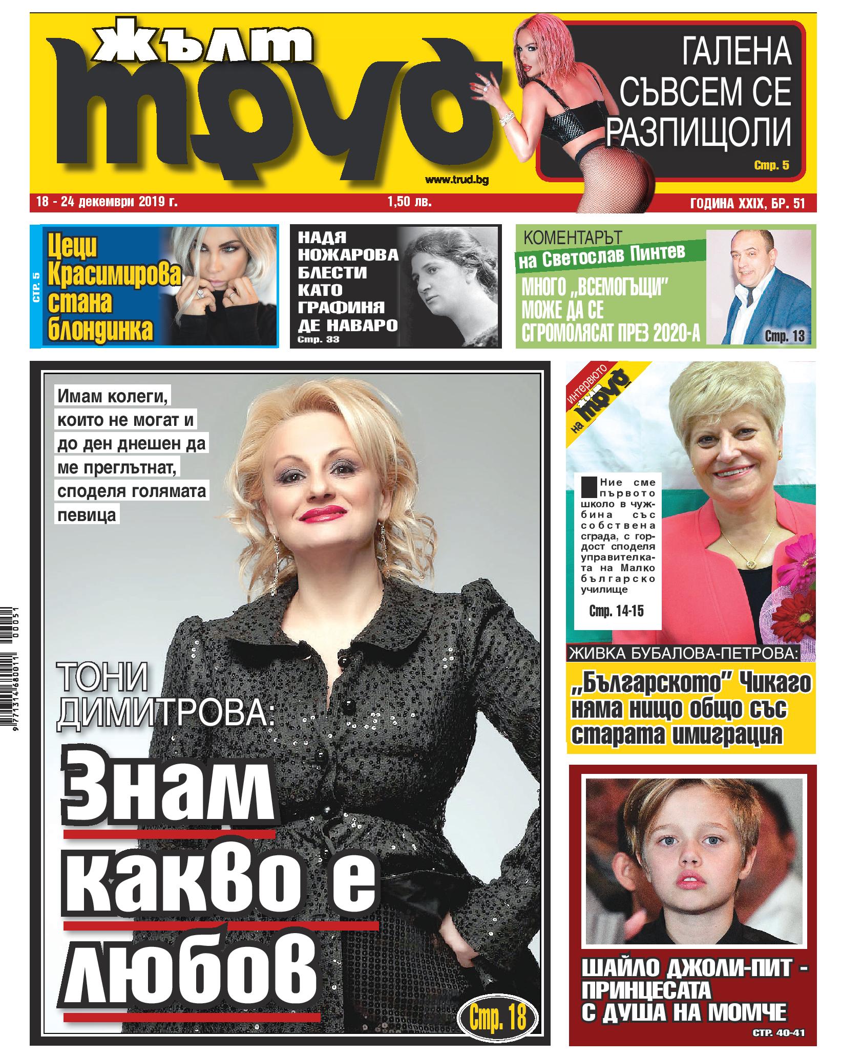 Тони Димитрова: Знам какво е любов