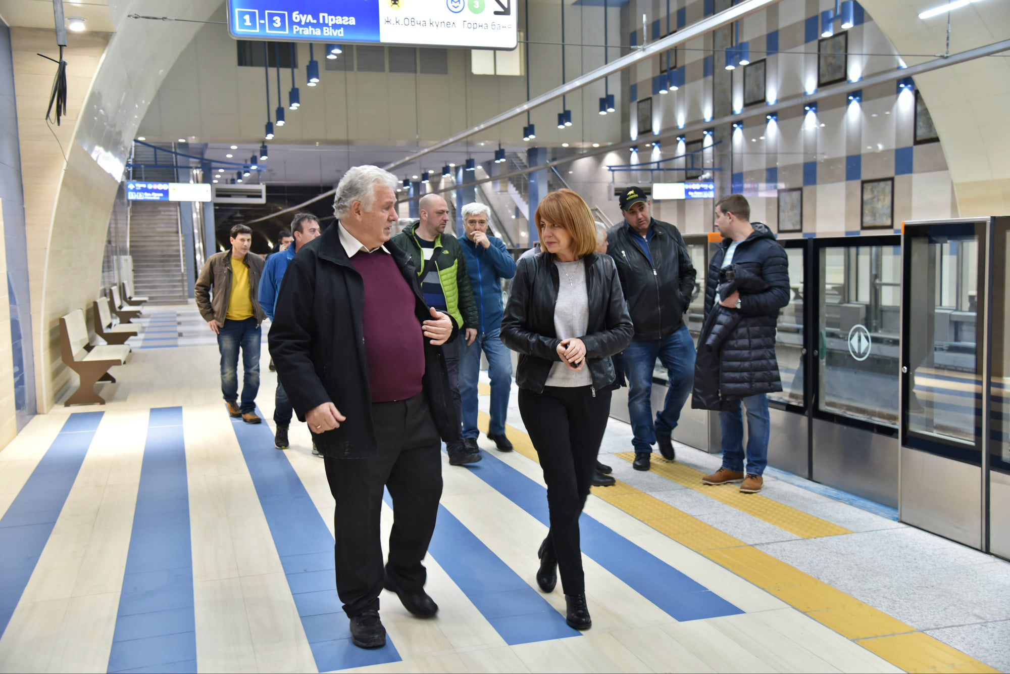 Кметът Фандъкова: Продължават тестовете по третата линия на метрото
