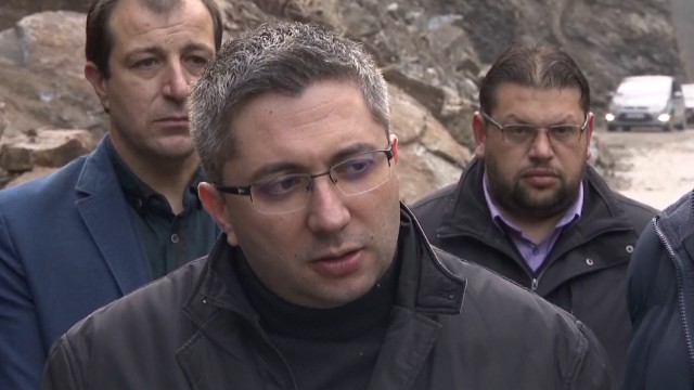 Николай Нанков: До неделя ще сме готови с пробиването на трасето за обходния маршрут при свлачището край Смолян