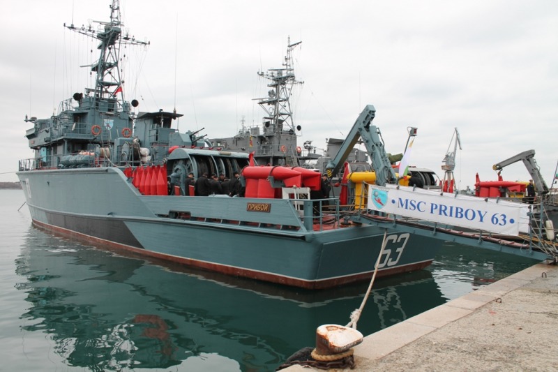 Наш миночистач участва в международно учение в Йонийско море