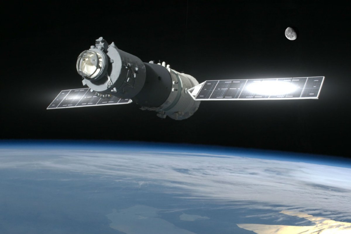 Китайската космическа станция "Тянгун-1" пада към Земята по-бавно от предвиденото