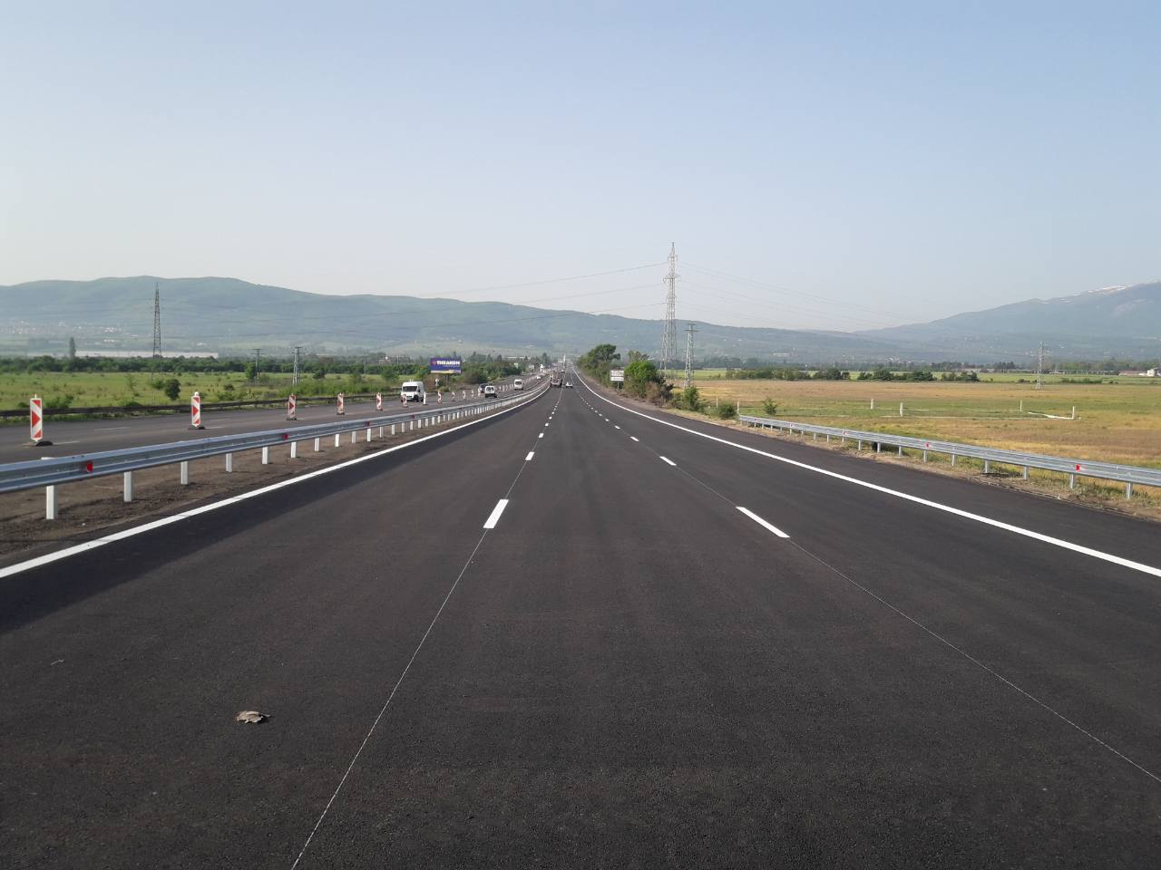 Завърши ремонтът на близо 3 км от Източната дъга на Софийския околовръстен път в платното от Казичене до „Тракия“