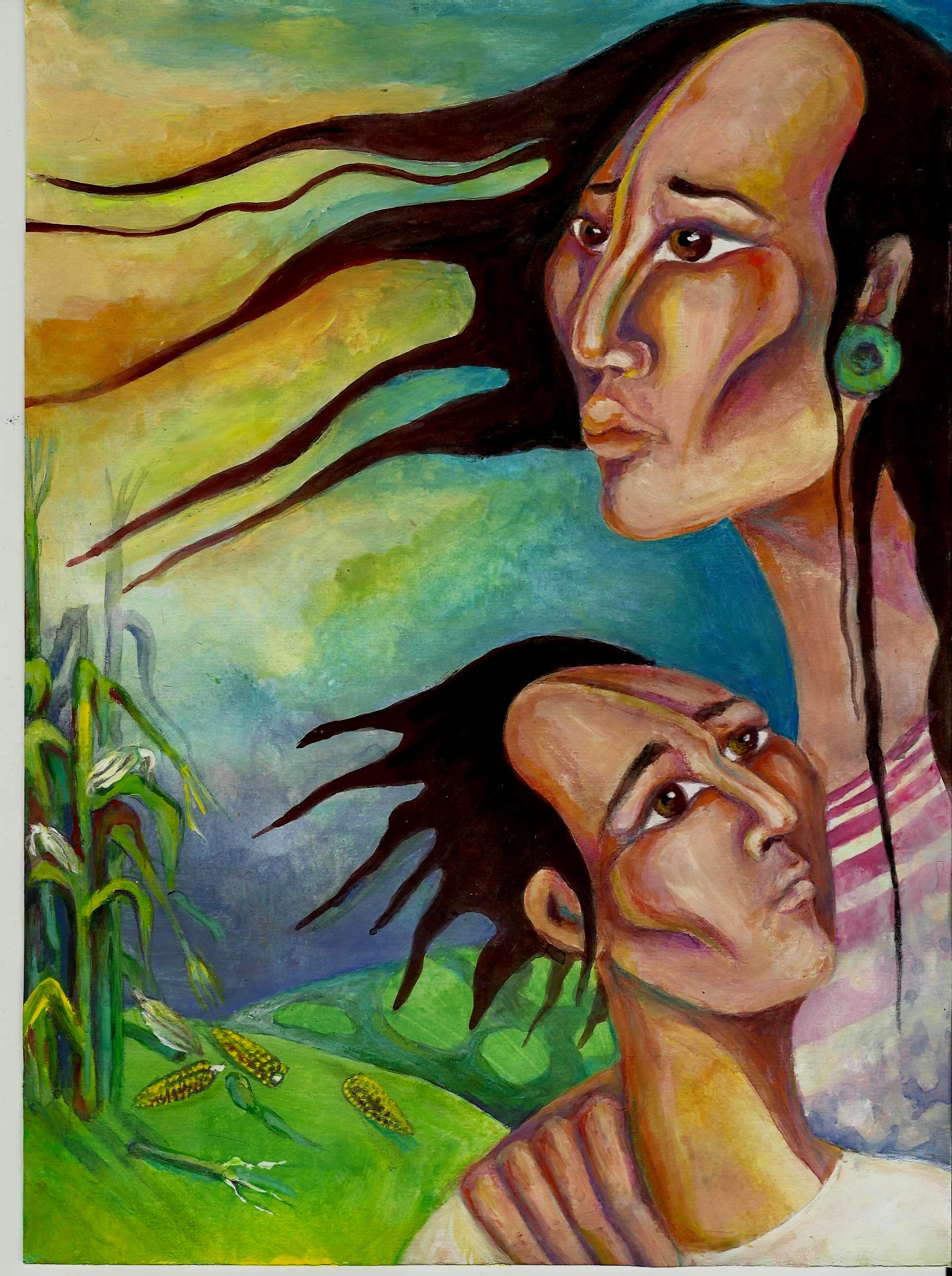 Изложба "Неразказаните легенди на маите" на Ана Монтеро показват в Търново