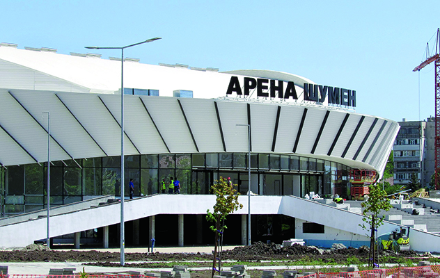 "Арена Шумен" най-функционална и красива след столичната