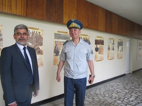 Събират пръст от знакови места за годишнината на НВУ