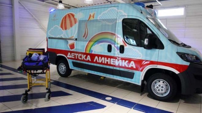 Специализирана линейка ще докара в Пирогов блъснатото дете от Сандански
