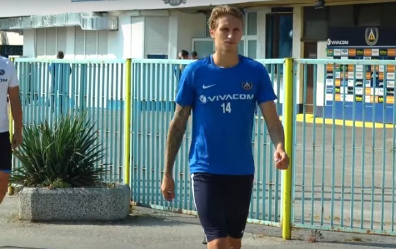 Вашчук с първа тренировка в „Левски“ (ВИДЕО)