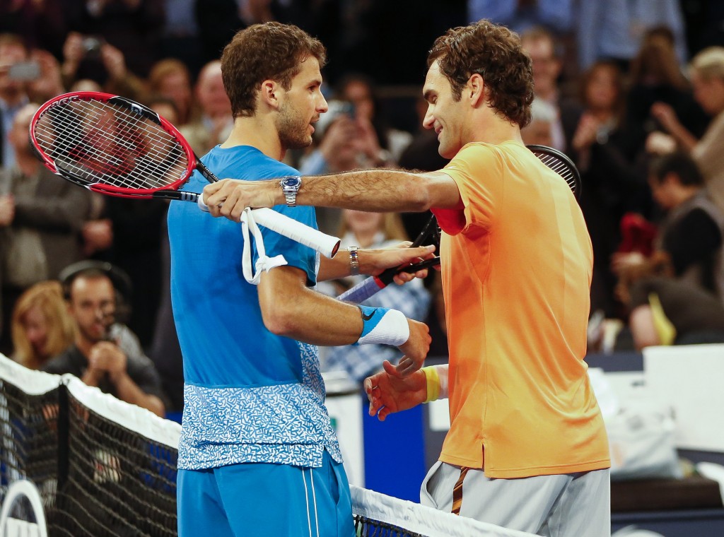 Григор поискал съвет от Федерер