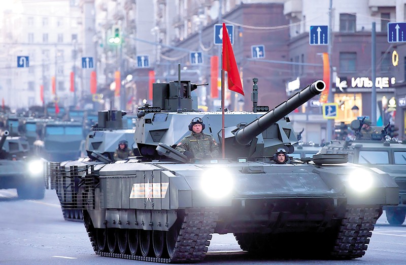 Русия показа нова бойна техника