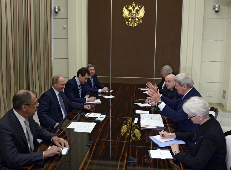 Джон Кери: Говорихме откровено с Путин и Лавров