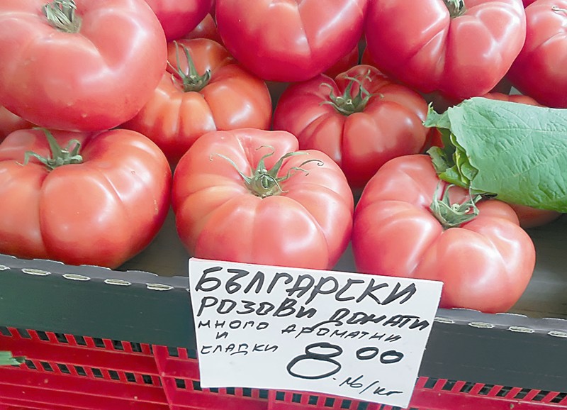 От Петрич до София доматът поскъпва три пъти