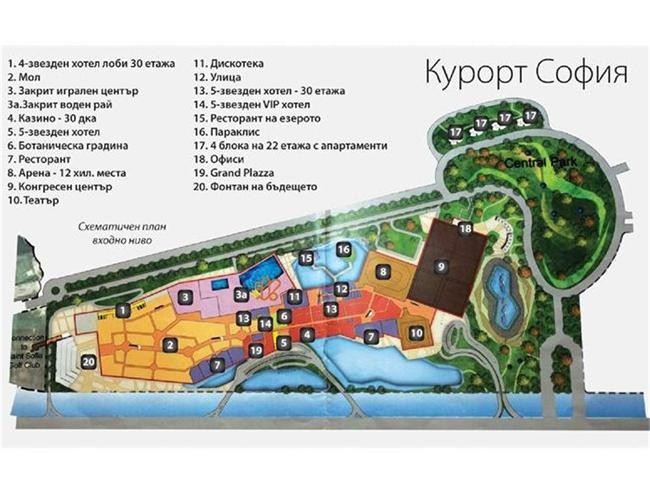 Инвестират 3,4 млрд. лева в комплекса "Св. София" край Елин Пелин