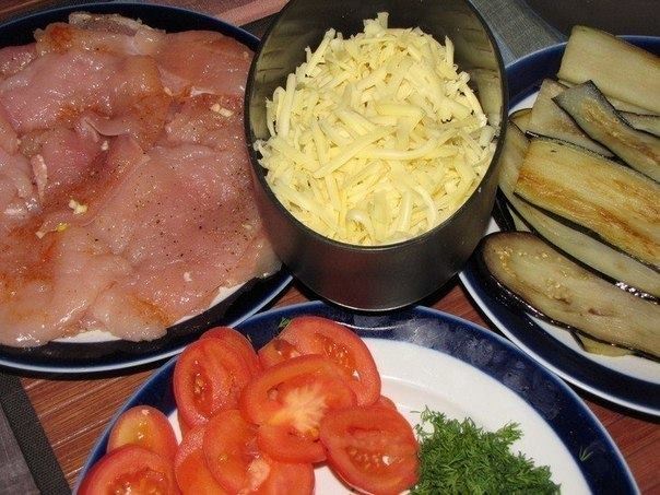 Запеканка с пилешко месо