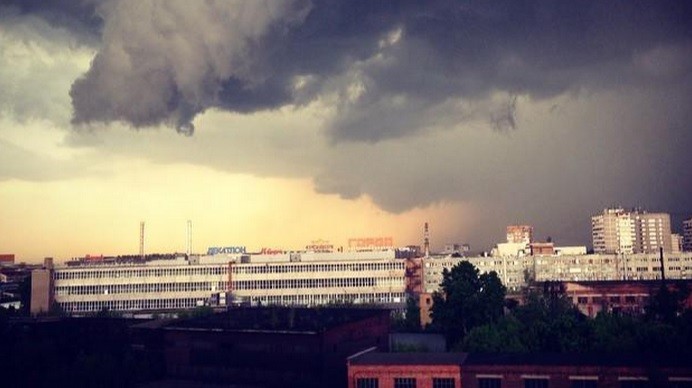 Страшен потоп в Москва