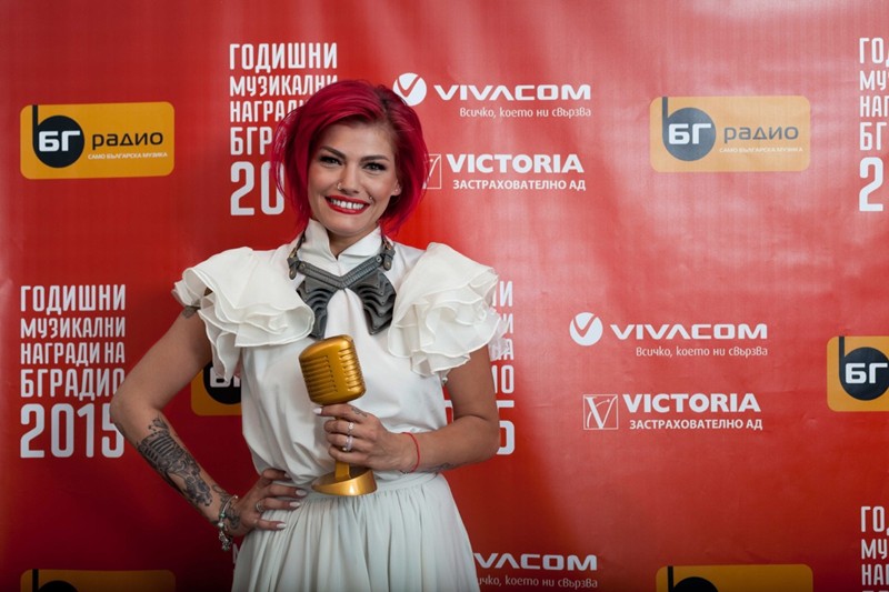 Жана Бергендорф с награда „БГ Дебют 2015”