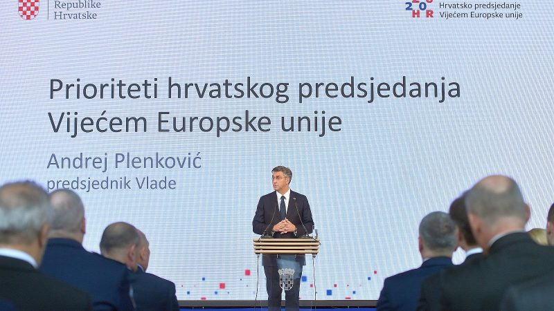 Хърватското председателство на ЕС обяви за свои приоритети разширяването и Брекзит