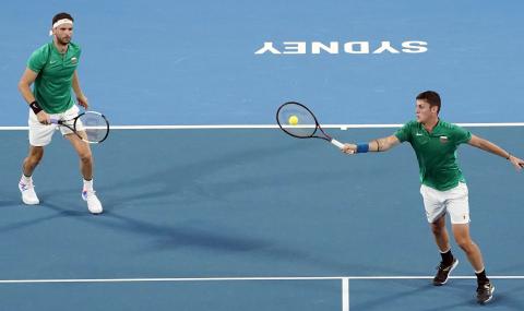 България отпадна от ATP Cup