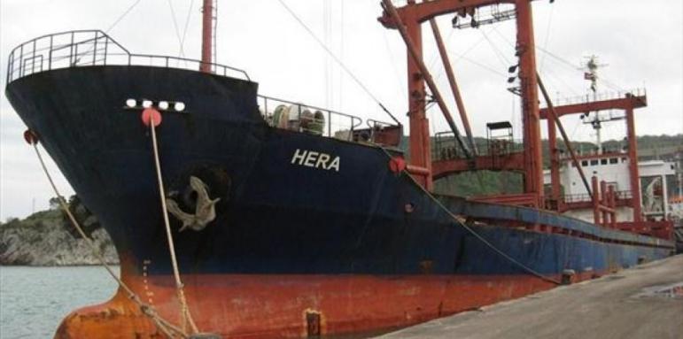 Започва процесът за потъването на кораба "Хера"
