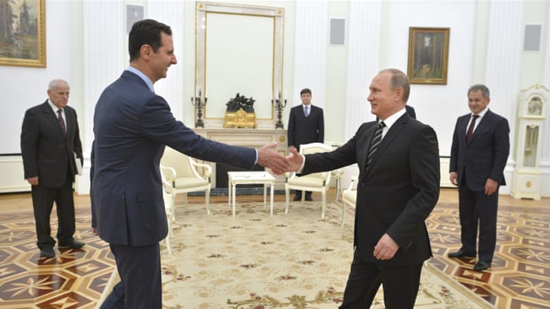 Путин предложил на Асад да покани Доналд Тръмп в Сирия
