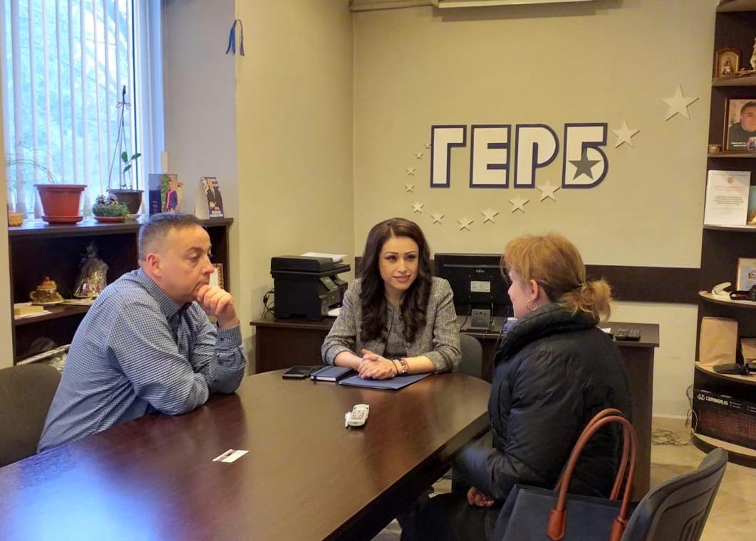 Депутатът от ГЕРБ Станислава Стоянова: Ще продължавам да поддържам активен диалог с гражданите във Великотърновска област