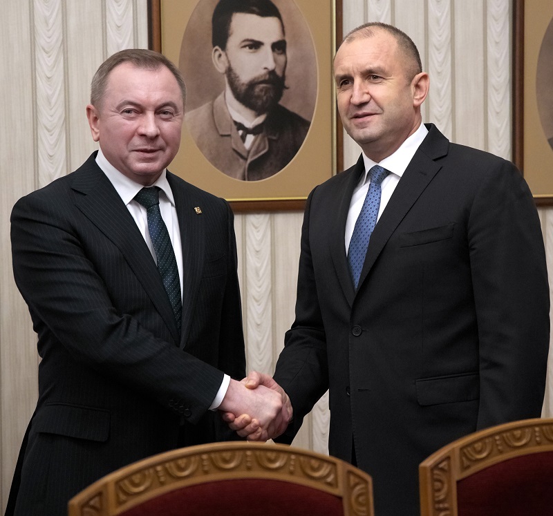 Президентът: Ще работим за още по-тясно партньорство с Беларус в сферата на икономиката, туризма и образованието