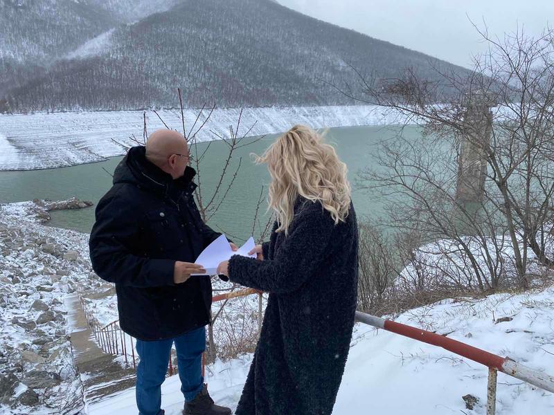 Министър Димитров провери язовир „Асеновец“ и водоснабдяването на Сливен