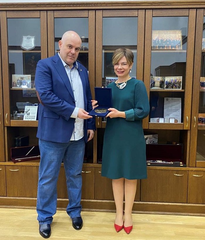 Иван Гешев се срещна с посланика на Турция Айлин Секизкьок