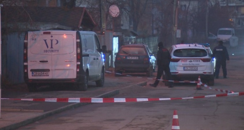 Намериха изгорял джипа, с който са избягали извършителите на грабежа в Перник