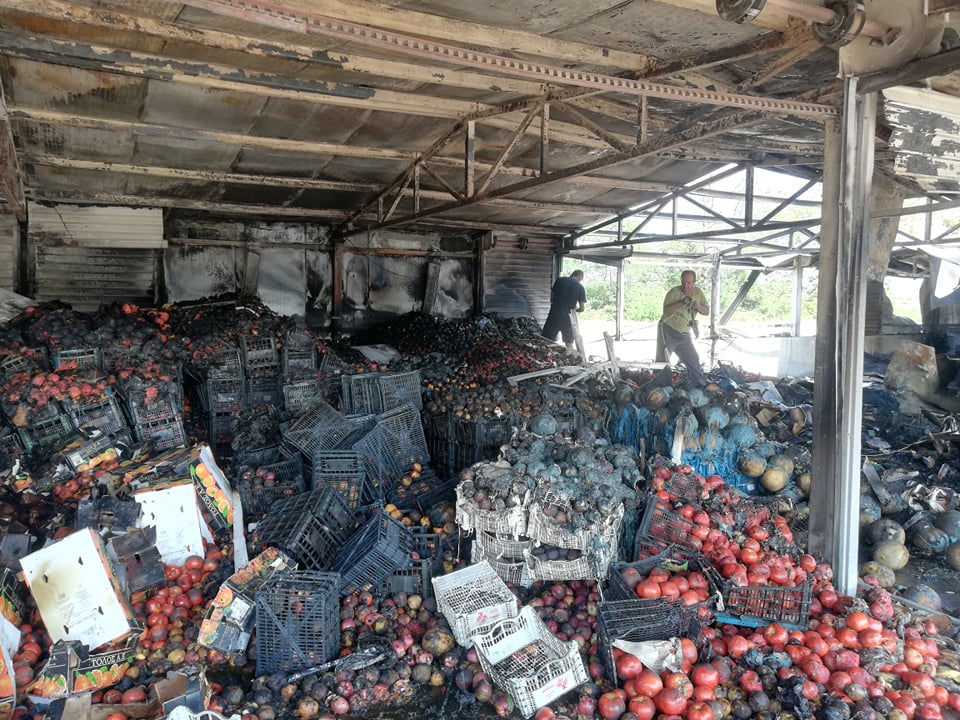 За втори път огромен пожар вилня   в частната борса край Кърналово (Обновена)