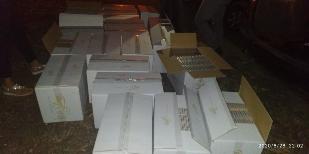 Варненската полиция залови контрабандни цигари за 70 000 лв.