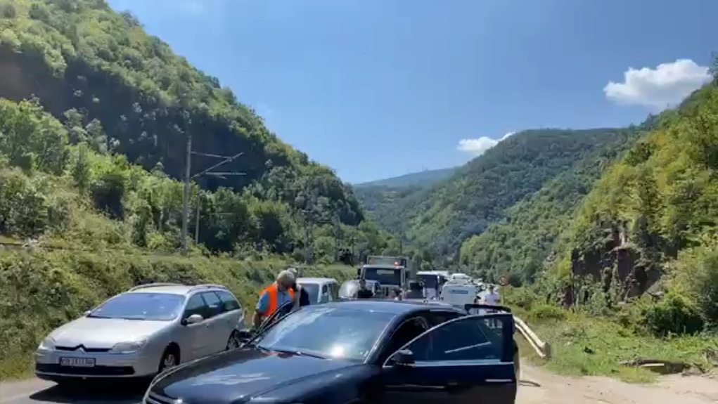 Протестната блокада на пътя за граничния пункт „Калотина“ вече е вдигната