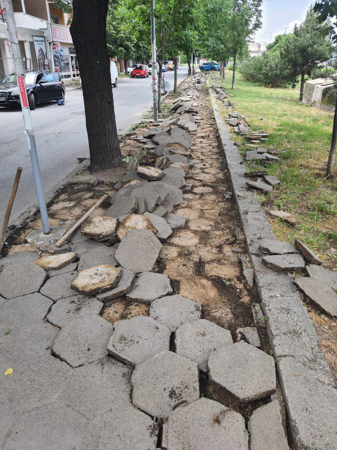 Строят велоалеи по два булеварда в Сливен