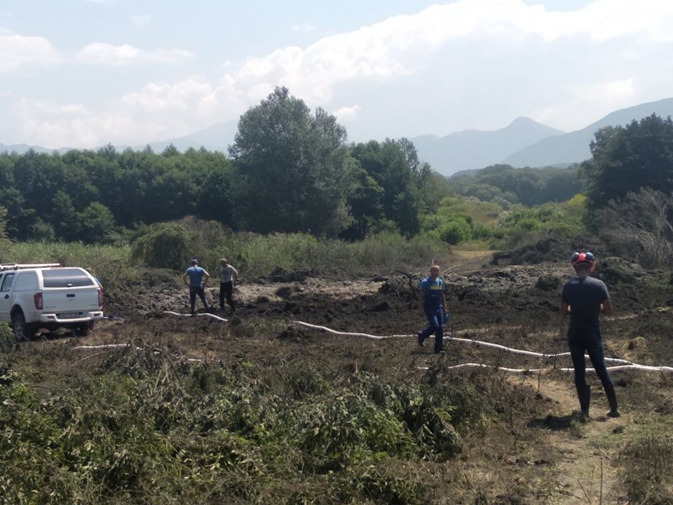 Авария на газопровода заради стари тръби (обзор)
