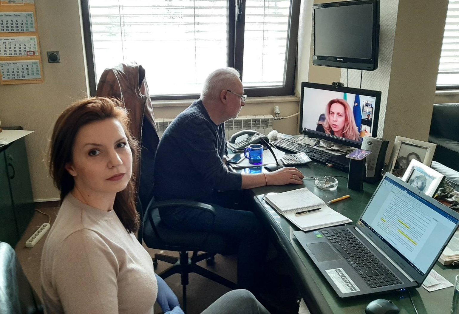 Тристранката с извънредно онлайн заседание