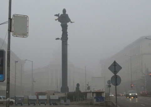 Мръсен въздух над нормата в София