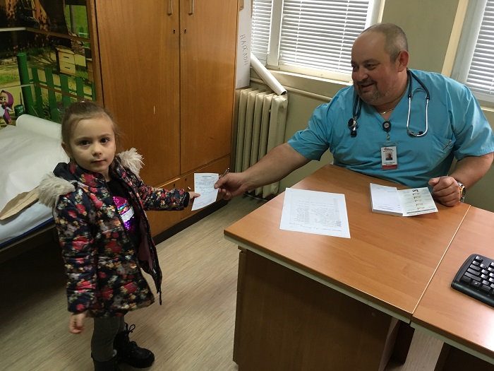 Близо 200 деца от Велико Търново и региона бяха прегледани от специалистите от университетска болница „Пирогов“