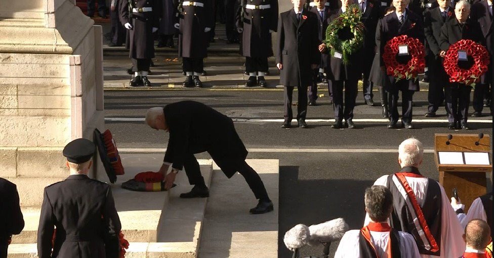 Германският президент положи венец в Лондон в знак на помирение