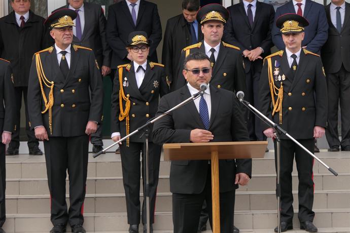 Младен Маринов: Усилията ви допринасят България да е една стабилна страна, която не изнася престъпност