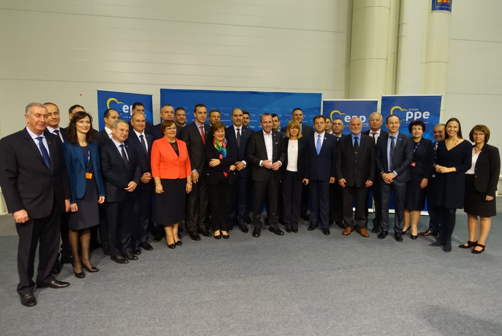 Цветан Цветанов и кметове от ГЕРБ се срещнаха с претендента за председател на новата Европейска комисия Манфред Вебер