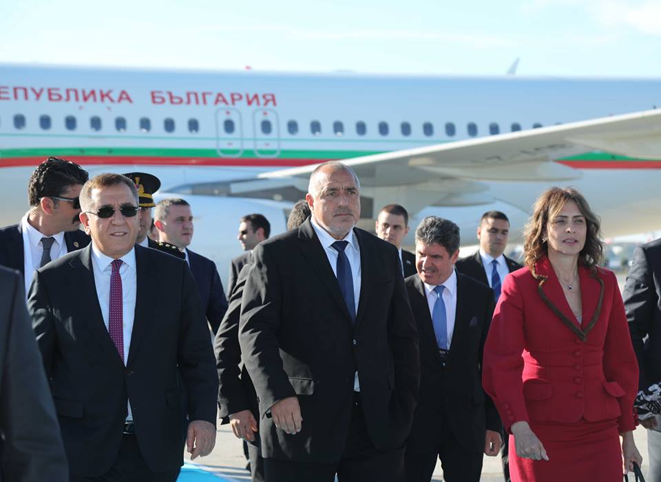 Премиерът Борисов пристигна в Турция за церемонията по откриването на новото летище в Истанбул