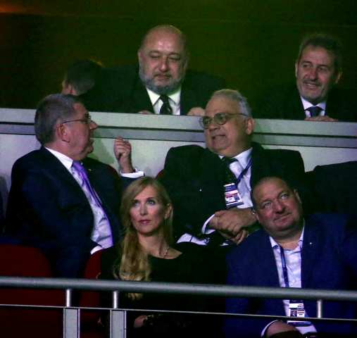 Кралев гледа борба с Томас Бах