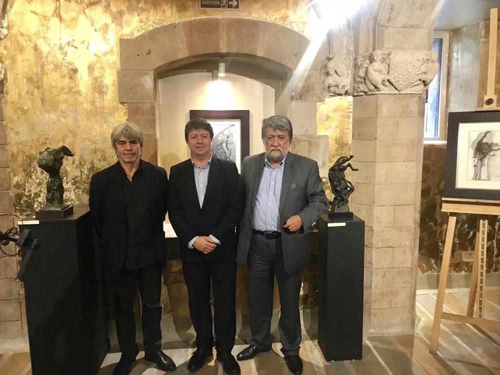 Фурор на изложбата на Вежди Рашидов и Николай Янакиев в Барселона
